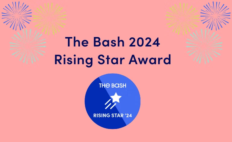 bash rising star graphic