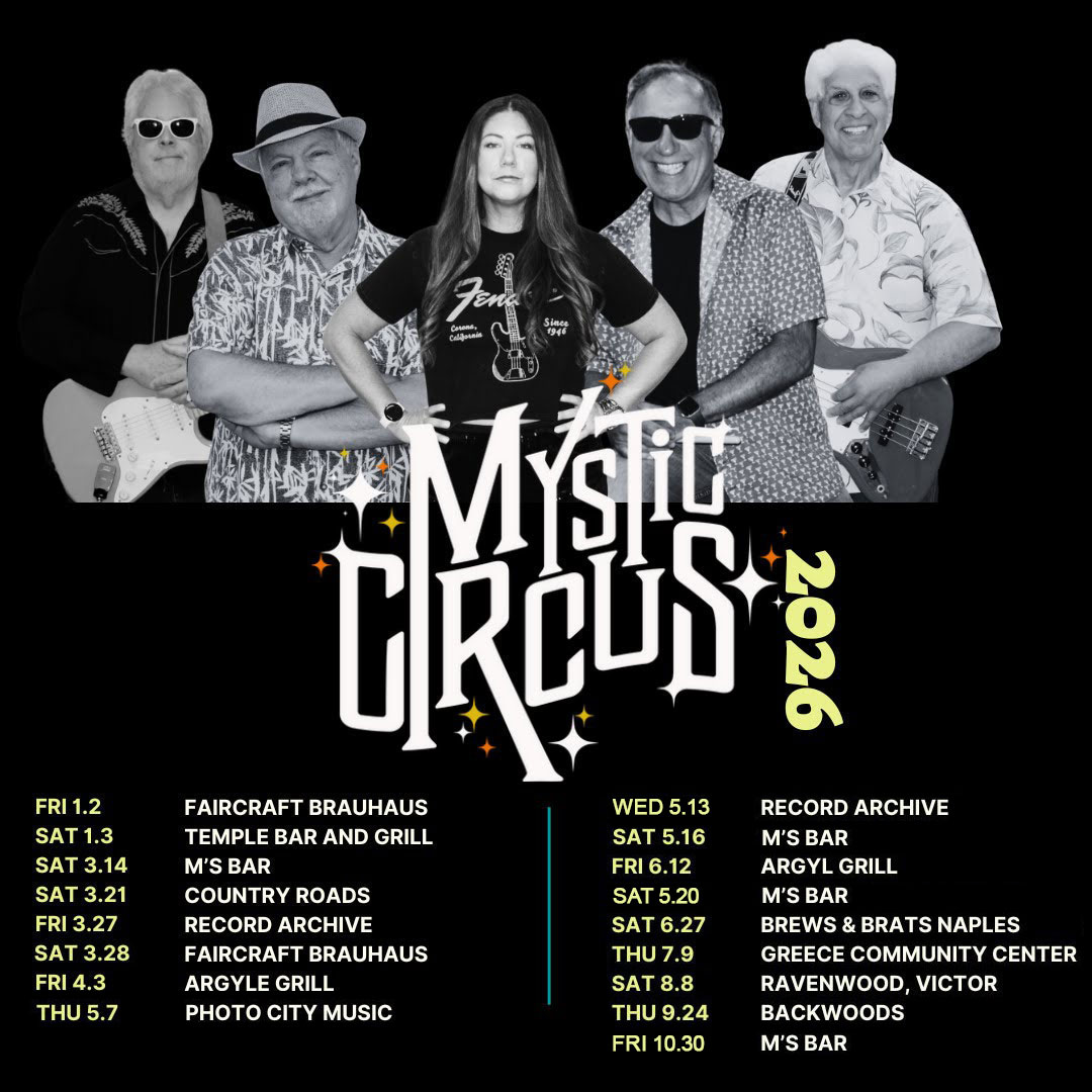 Mystic Circus upcoming 2026 shows list